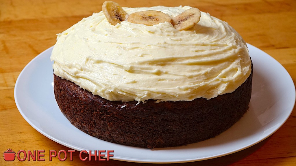 NEW RECIPE VIDEO: Classic Banana Cake with Cream Cheese Frosting