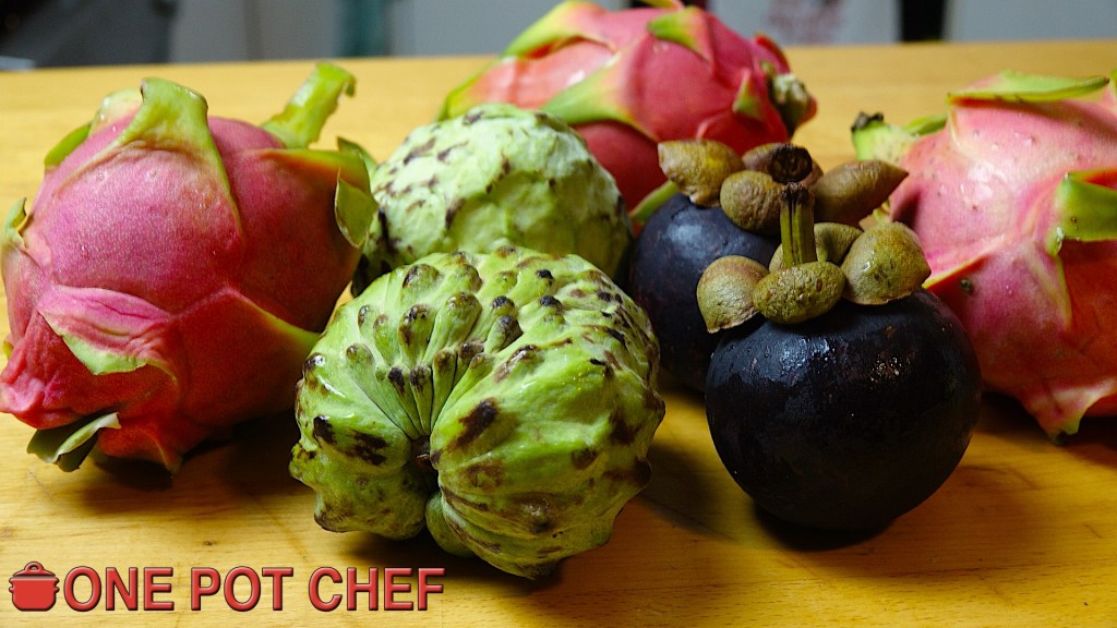 NEW VIDEO: Exotic Fruit # 1 – How To Eat Mangosteen, Custard Apple and Dragon&nbsp;Fruit