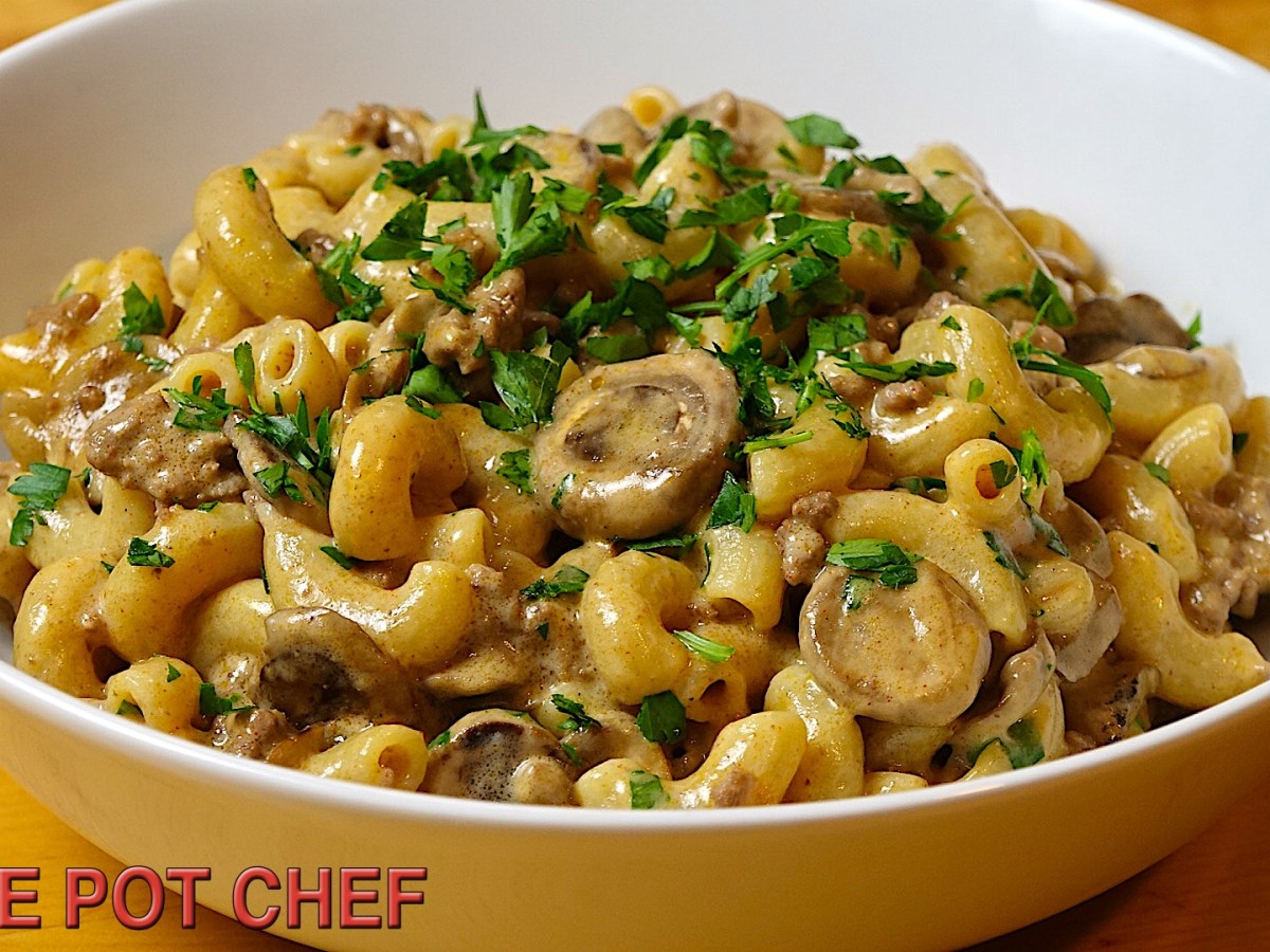 NEW RECIPE VIDEO: One Pot Budget Friendly Beef&nbsp;Stroganoff