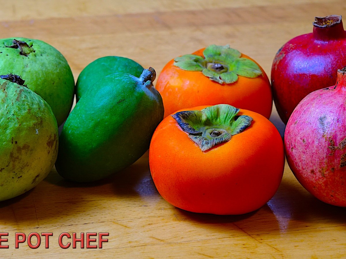 NEW VIDEO: Exotic Fruit # 2 – How To Eat Persimmon, Pomegranate, Guava and&nbsp;Feijoa
