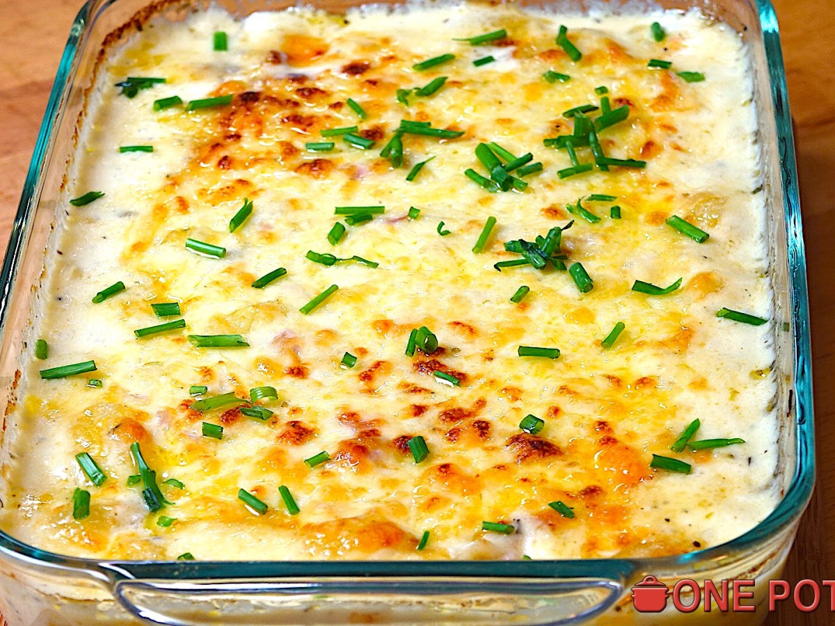 NEW RECIPE VIDEO: Shortcut Creamy Potato&nbsp;Bake