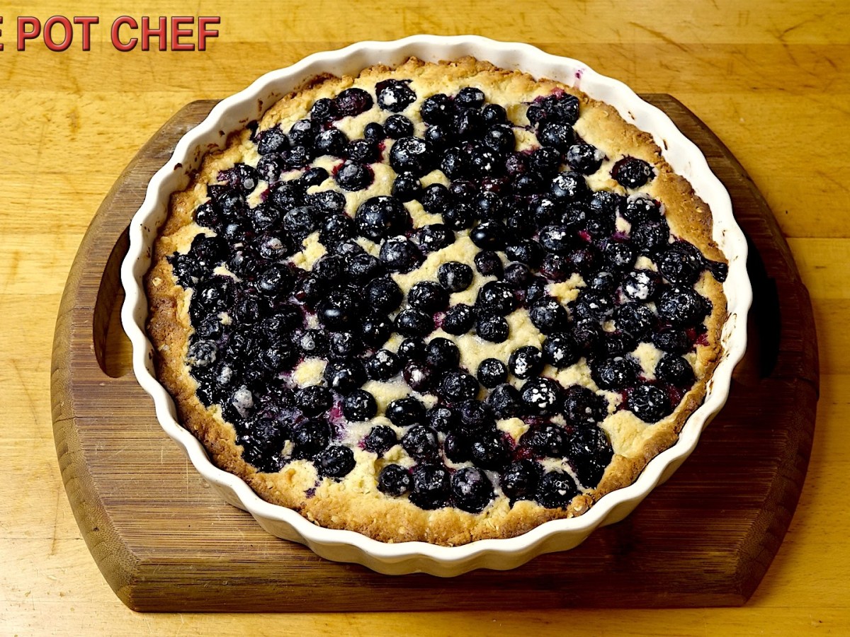 NEW RECIPE VIDEO: Finnish Style Blueberry&nbsp;Pie