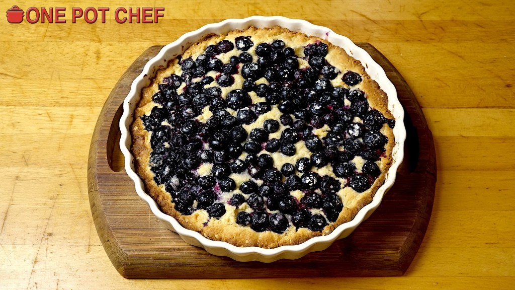 NEW RECIPE VIDEO: Finnish Style Blueberry Pie