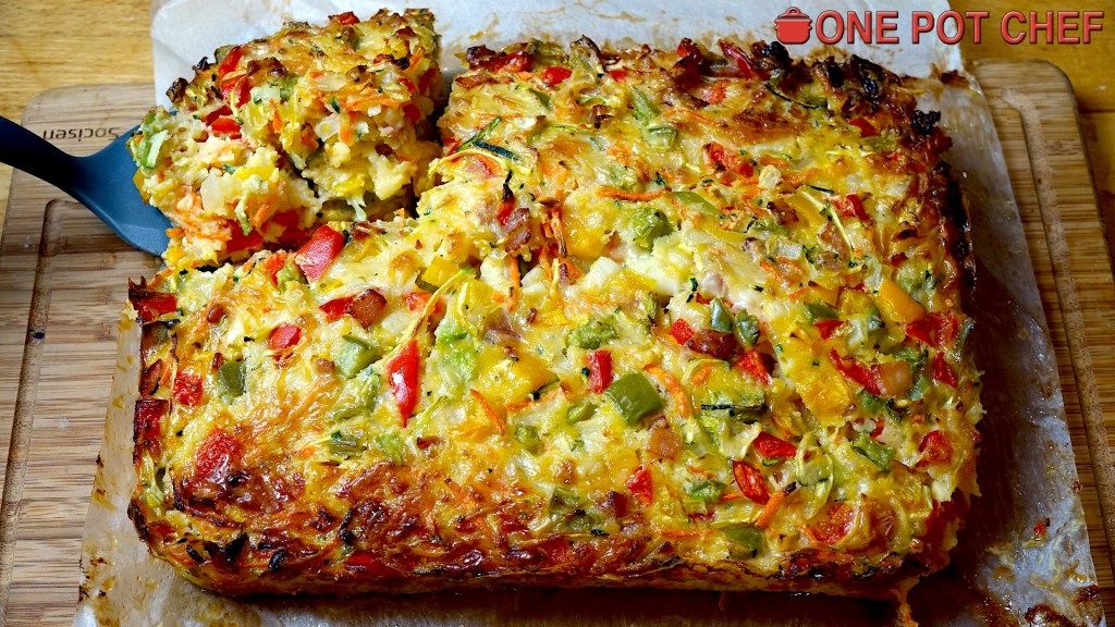 NEW RECIPE VIDEO: Rainbow Vegetable Egg and Bacon&nbsp;Slice